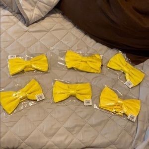 Men’s Yellow Bow ties